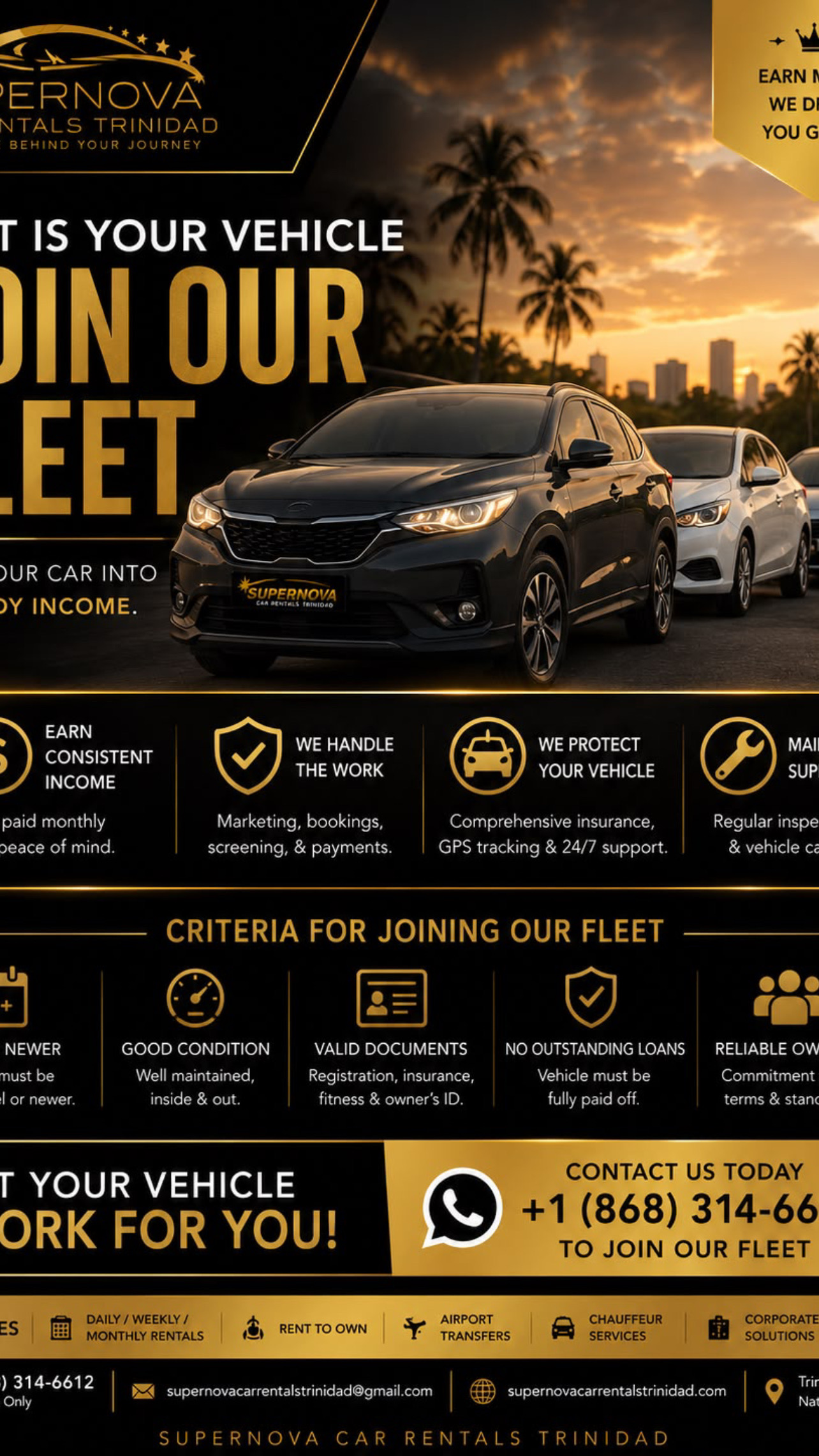 Join our fleet