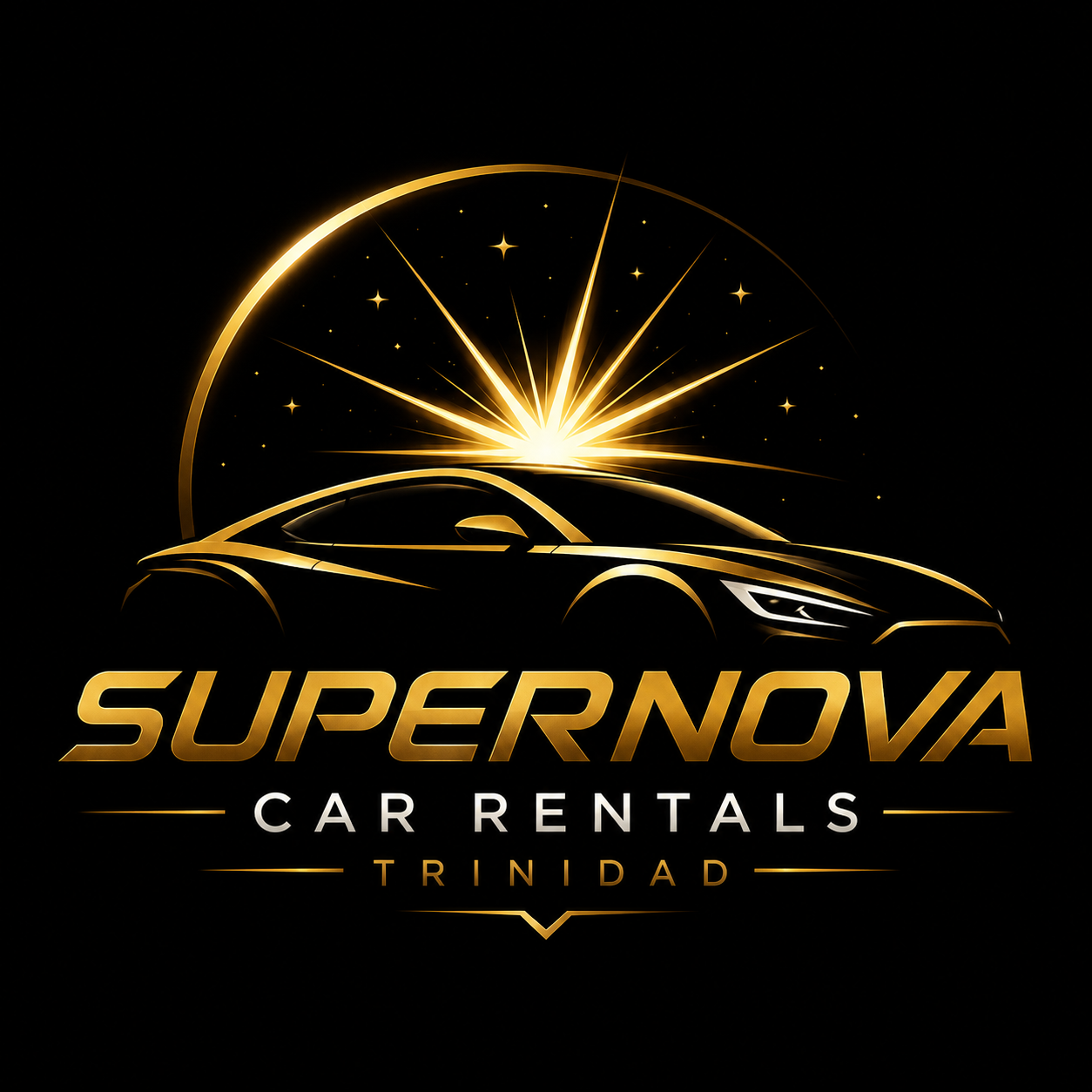 Supernova Car Rentals Trinidad logo